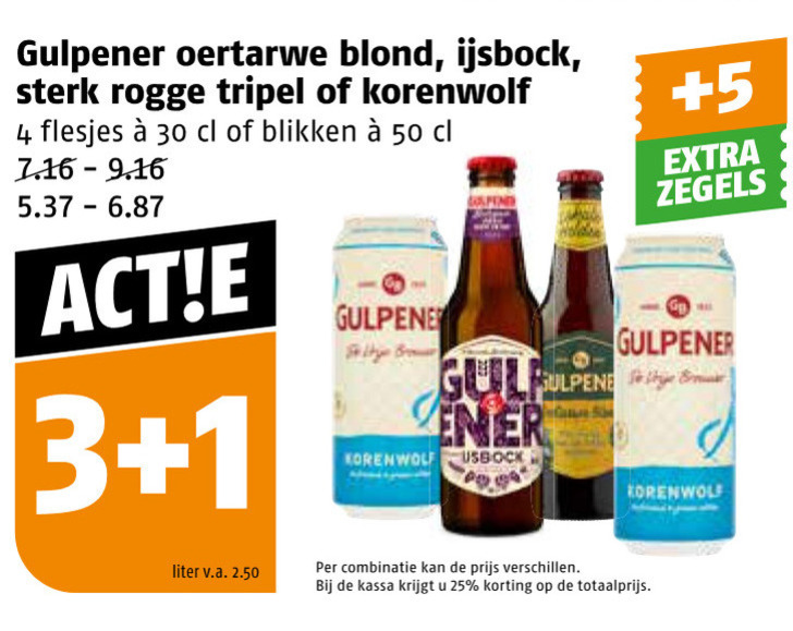 Gulpener   speciaalbier folder aanbieding bij  Poiesz - details