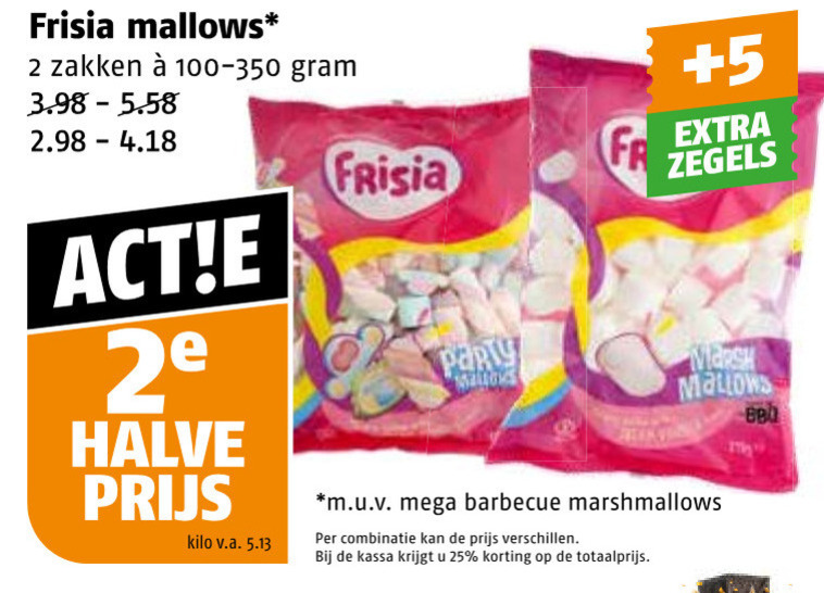 Frisia   marshmallows folder aanbieding bij  Poiesz - details