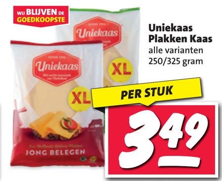 Uniekaas   kaasplakken folder aanbieding bij  Nettorama - details