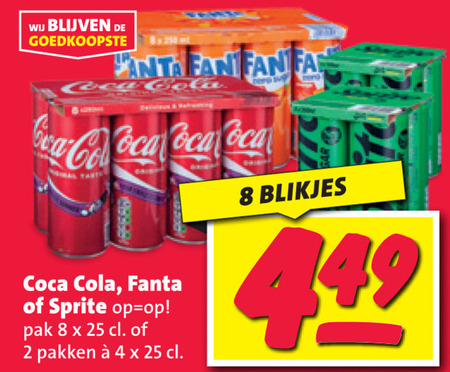 Coca-Cola   frisdrank, cola folder aanbieding bij  Nettorama - details