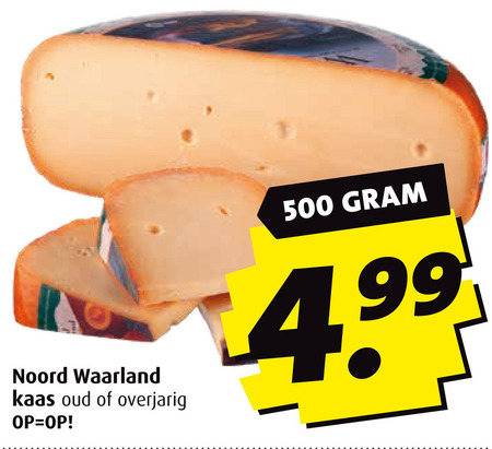 Noord Waarland   kaas folder aanbieding bij  Boni - details