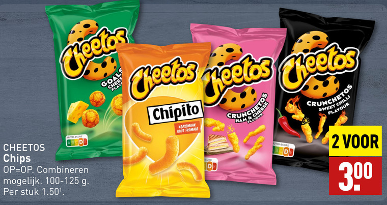 Cheetos   zoutje folder aanbieding bij  Aldi - details