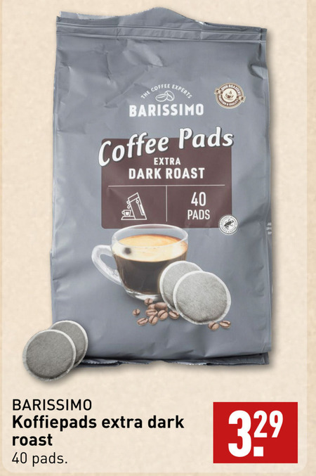 Barissimo   koffiepad folder aanbieding bij  Aldi - details