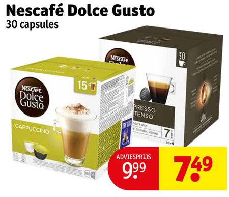 Nescafe   dolce gusto capsules folder aanbieding bij  Kruidvat - details