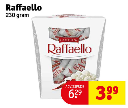 Rafaello   chocolade folder aanbieding bij  Kruidvat - details