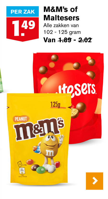 Maltesers   chocolade folder aanbieding bij  Hoogvliet - details