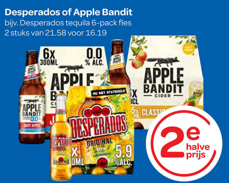 Apple bandit   appelcider, speciaalbier folder aanbieding bij  Spar - details