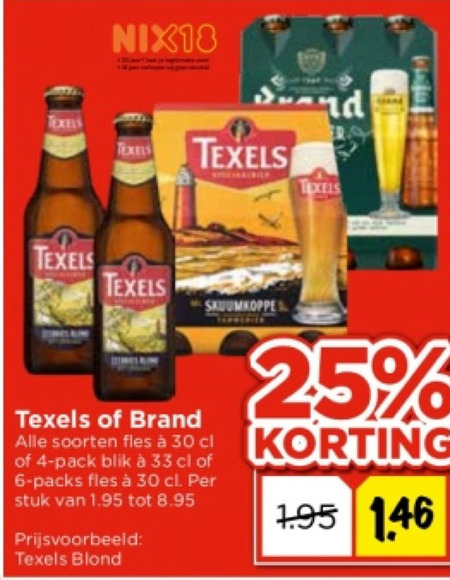 Brand   speciaalbier, blikje bier folder aanbieding bij  Vomar - details