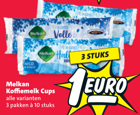 Melkan   koffiemelk folder aanbieding bij  Nettorama - details