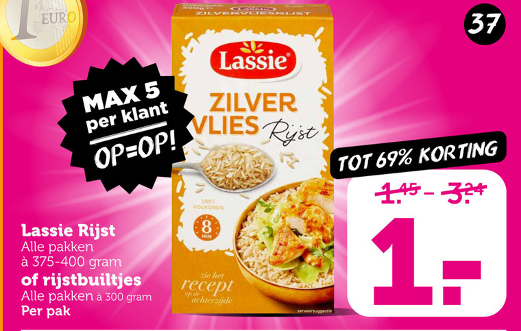 Lassie   rijst folder aanbieding bij  Coop - details