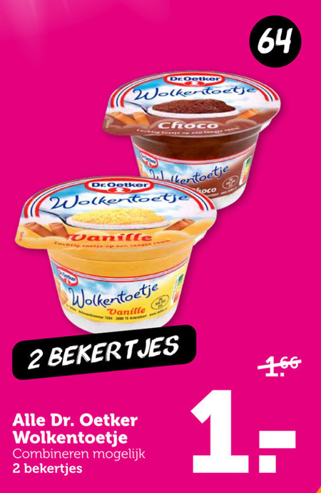 Dr Oetker   toetje folder aanbieding bij  Coop - details