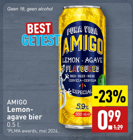 Amigo   speciaalbier folder aanbieding bij  Aldi - details