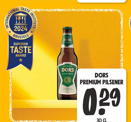 Dors   flesje bier folder aanbieding bij  Jumbo - details