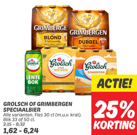 Grimbergen   speciaalbier folder aanbieding bij  Dekamarkt - details