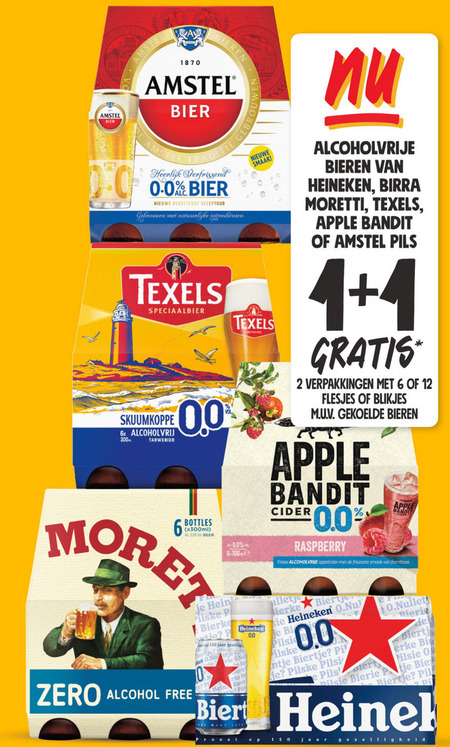 Texels   blikje bier, alcoholvrij bier folder aanbieding bij  Jumbo - details