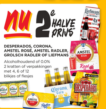 Desperados   radler bier, speciaalbier folder aanbieding bij  Jumbo - details