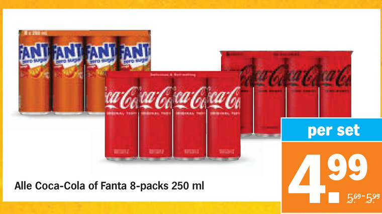 Coca-Cola   cola, frisdrank folder aanbieding bij  Albert Heijn - details