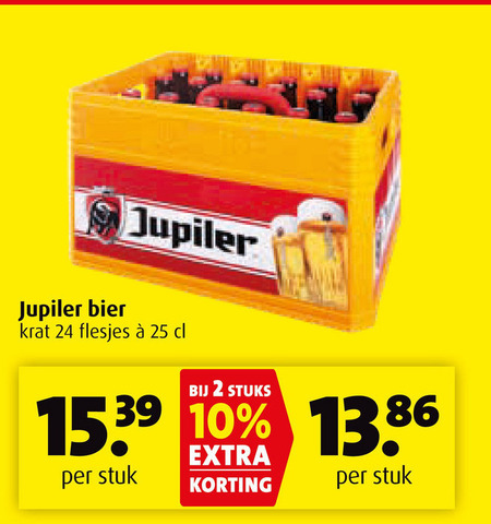 Jupiler   krat bier folder aanbieding bij  Boni - details