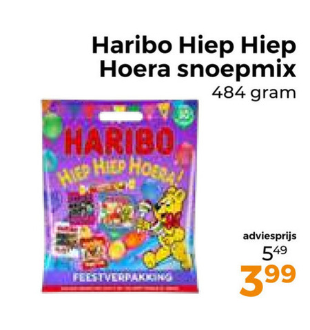 Haribo   snoep folder aanbieding bij  Trekpleister - details