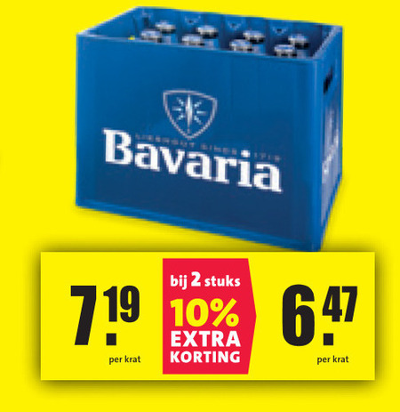 Bavaria   krat bier folder aanbieding bij  Nettorama - details