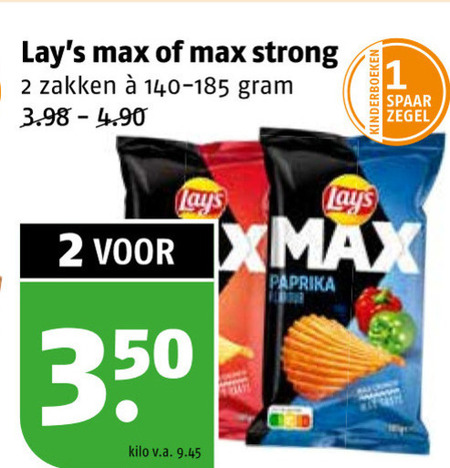 Lays   chips folder aanbieding bij  Poiesz - details