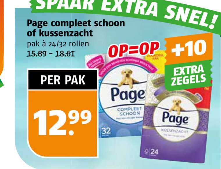 Page   toiletpapier folder aanbieding bij  Poiesz - details