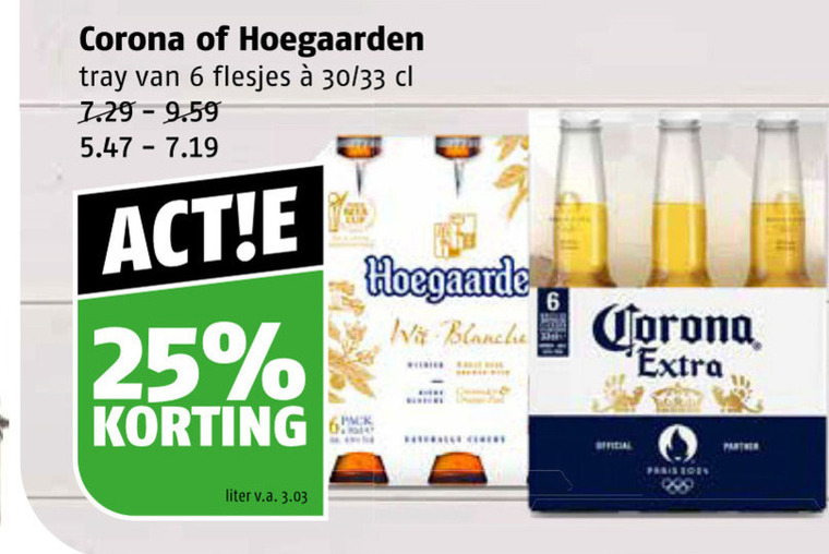 Hoegaarden   speciaalbier folder aanbieding bij  Poiesz - details