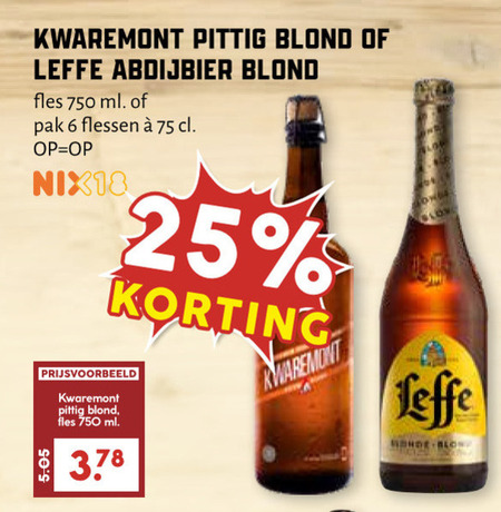 Kwaremont   speciaalbier folder aanbieding bij  MCD Supermarkt Basis - details