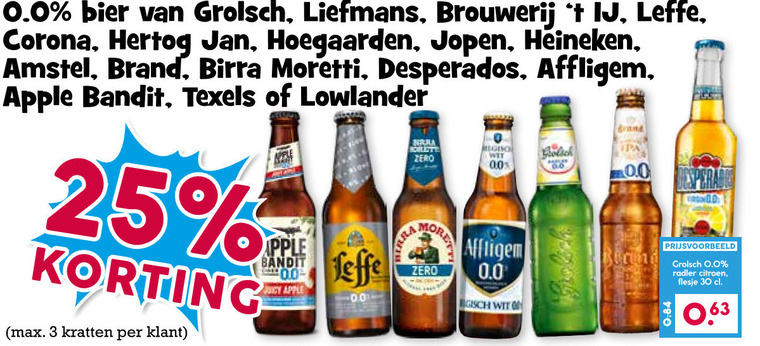 Desperados   blikje bier, krat bier folder aanbieding bij  Boons Markt - details