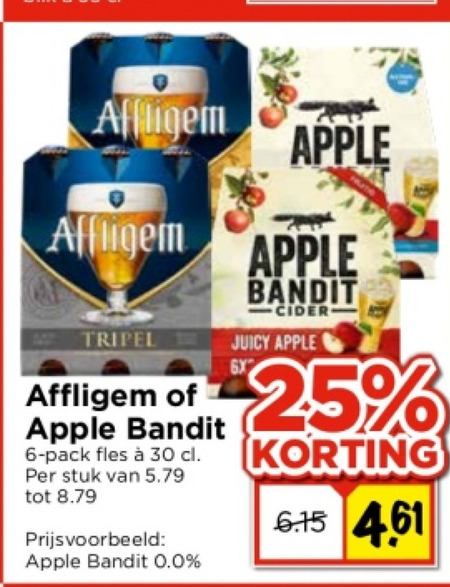 Apple bandit   speciaalbier, appelcider folder aanbieding bij  Vomar - details