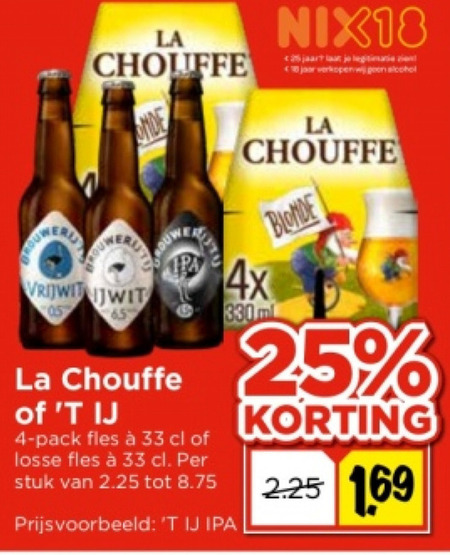 Brouwerij t IJ   speciaalbier folder aanbieding bij  Vomar - details