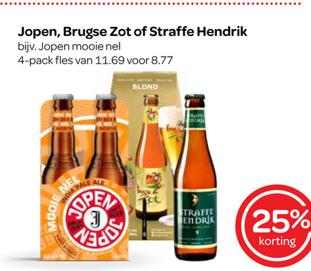 Jopen   speciaalbier folder aanbieding bij  Spar - details