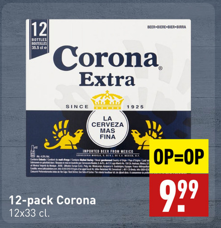 Corona   speciaalbier folder aanbieding bij  Aldi - details