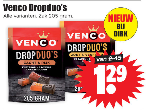 Venco   drop folder aanbieding bij  Dirk - details