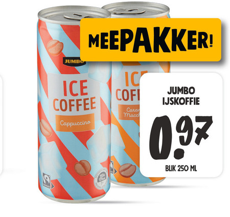 Jumbo Huismerk   ijskoffie folder aanbieding bij  Jumbo - details