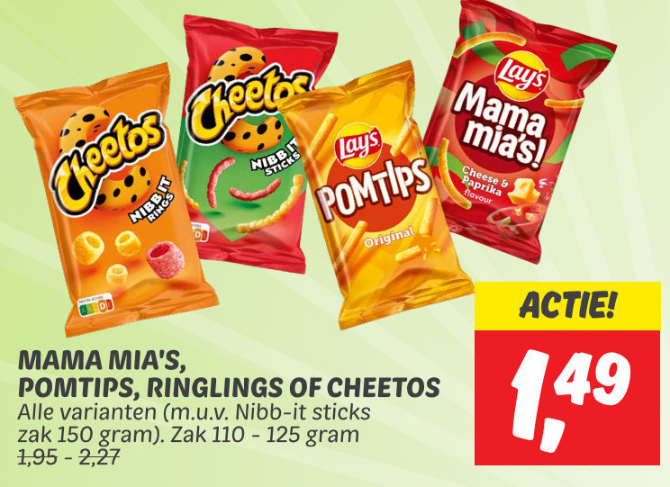 Cheetos   zoutje folder aanbieding bij  Dekamarkt - details