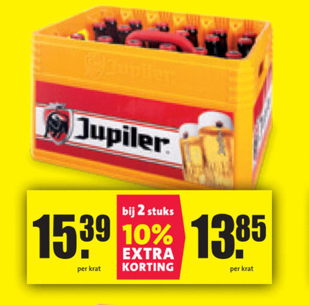 Jupiler   krat bier folder aanbieding bij  Nettorama - details