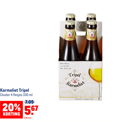 Karmeliet   speciaalbier folder aanbieding bij  Makro - details