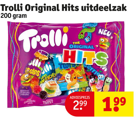 Trolli   snoep folder aanbieding bij  Kruidvat - details