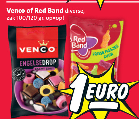 Red Band   drop, snoep folder aanbieding bij  Nettorama - details