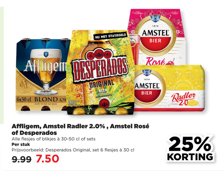 Desperados   radler bier, speciaalbier folder aanbieding bij  Plus - details