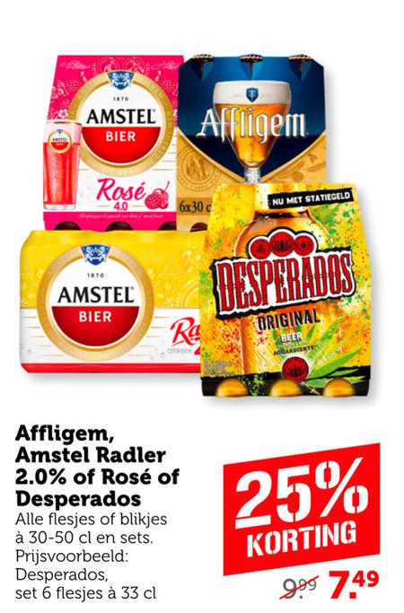 Desperados   speciaalbier, radler bier folder aanbieding bij  Coop - details