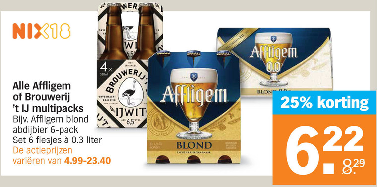 Brouwerij t IJ   speciaalbier folder aanbieding bij  Albert Heijn - details