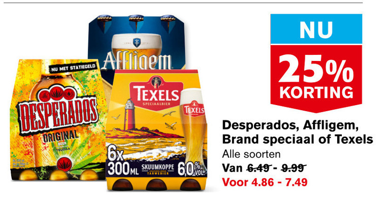 Brand   speciaalbier folder aanbieding bij  Hoogvliet - details