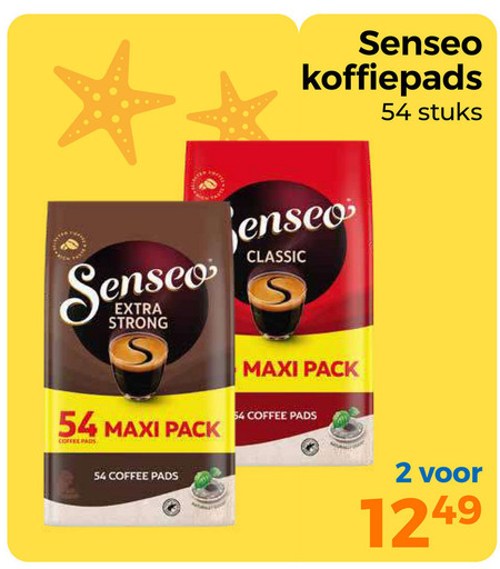 Douwe Egberts Senseo   koffiepad folder aanbieding bij  Trekpleister - details