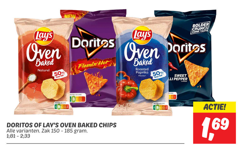 Doritos   chips folder aanbieding bij  Dekamarkt - details