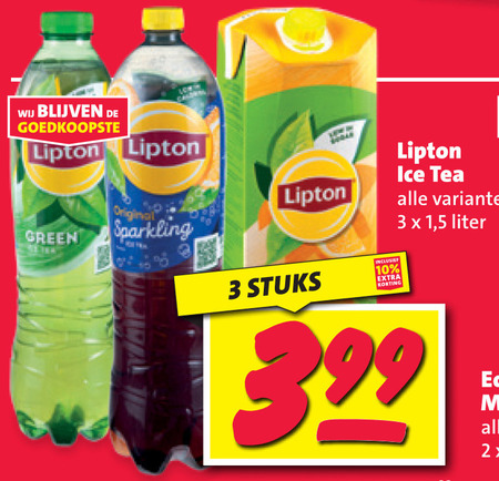 Lipton   ice tea folder aanbieding bij  Nettorama - details