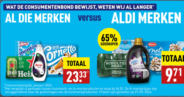 Schultenbrau   bier folder aanbieding bij  Aldi - details