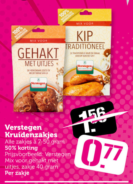 Verstegen   kruiden folder aanbieding bij  Coop - details