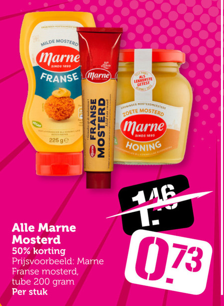 Marne   mosterd folder aanbieding bij  Coop - details